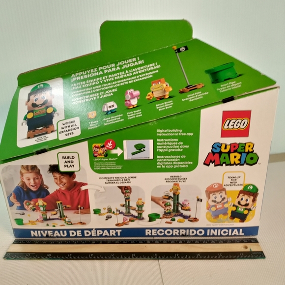 Lego Super Mario Luigi starter course NWT NIB set number 71387 Nintendo - Picture 3 of 9